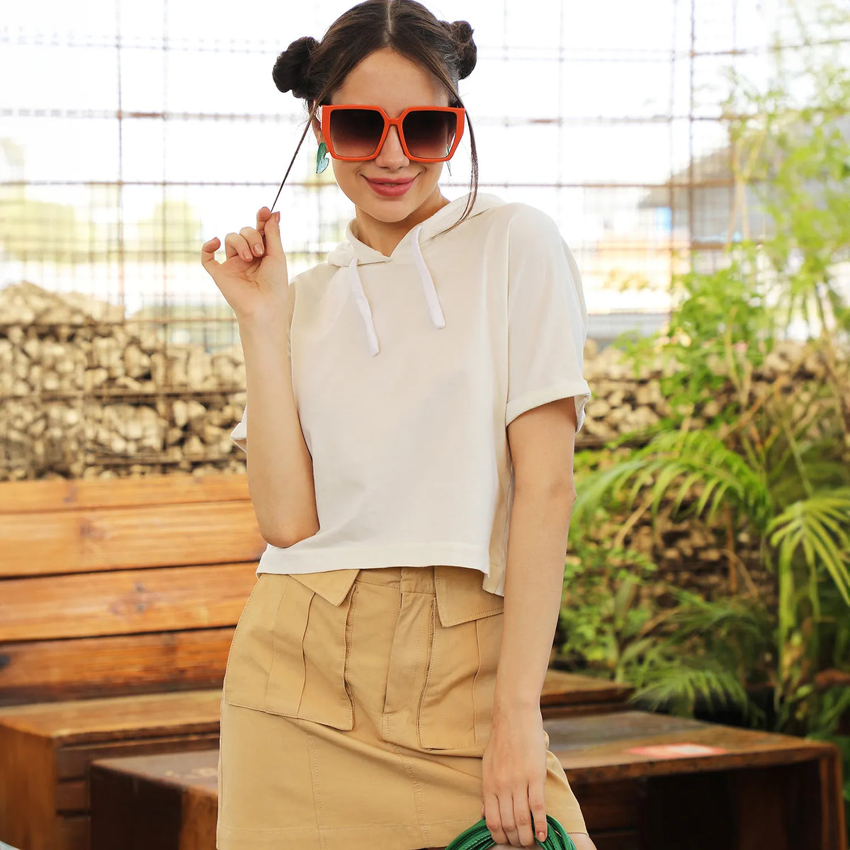 Solid Crop Top