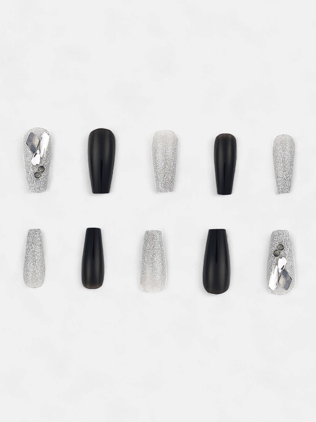 Haute Sauce The Frost Press-On Nails - Moon Grey