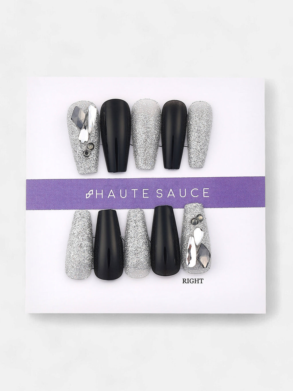 Haute Sauce The Frost Press-On Nails - Moon Grey
