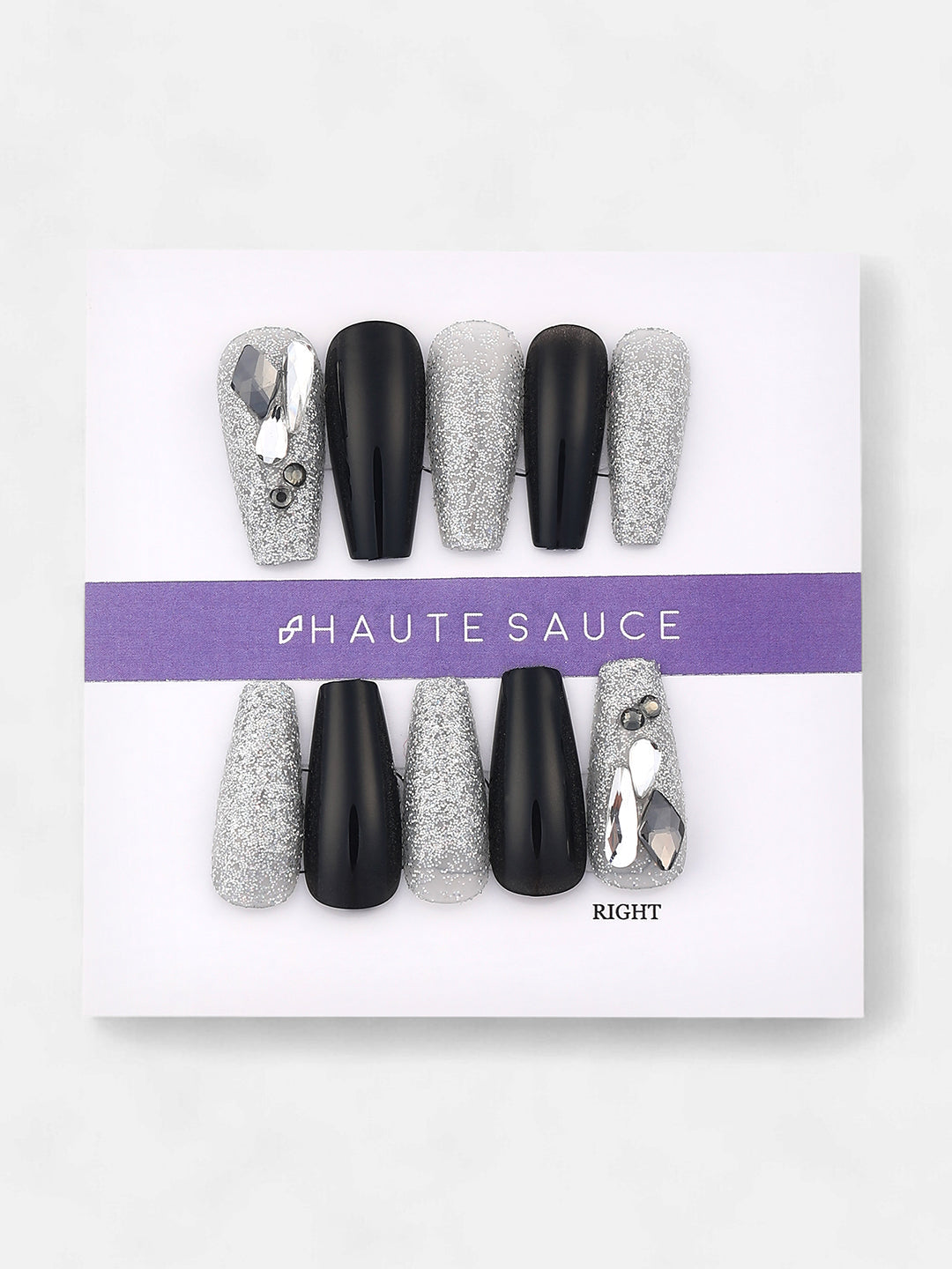Haute Sauce The Frost Press-On Nails - Moon Grey