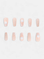 The Amore Press-On Nails - Daisy White