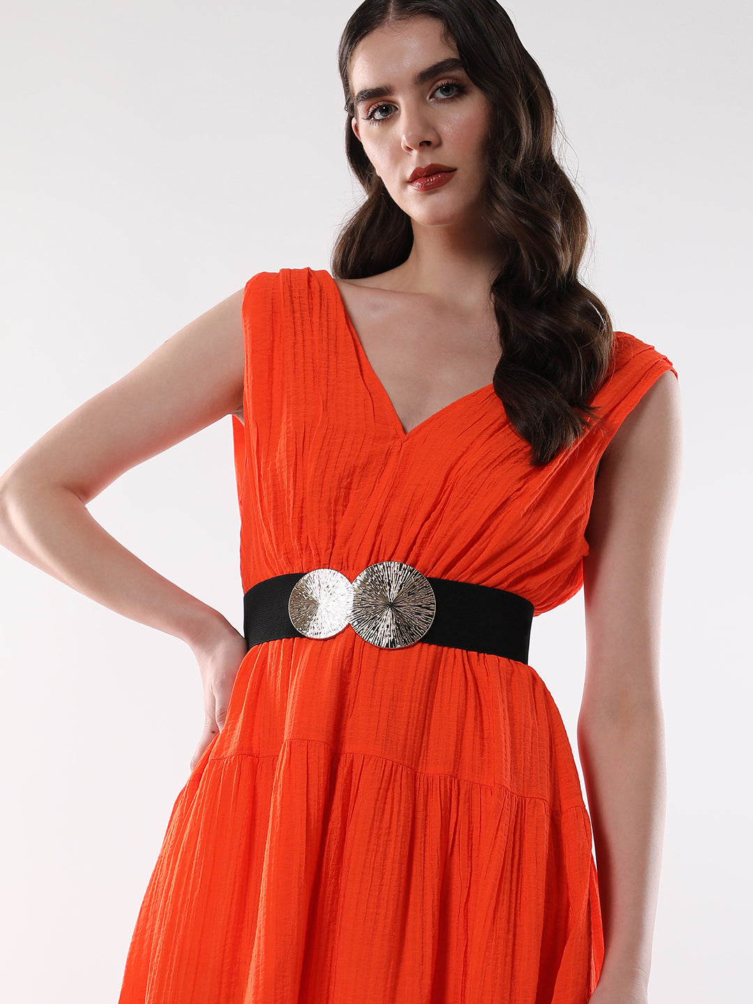 Haute Sauce The Lilypad Elastic Belt - Raven Black