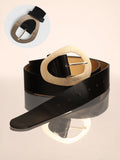 Haute Sauce The Cauldron Buckle Belt - Raven Black