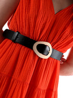 Haute Sauce The Cauldron Buckle Belt - Raven Black