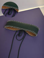Haute Sauce The Mariner Tie-Up Belt - Pine Green