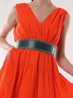 Haute Sauce The Mariner Tie-Up Belt - Pine Green