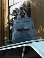 Top Handle Backpack - Indigo Blue
