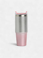 Haute Sauce The Ombre Glimmer Sipper (890 Ml) - Blush Pink