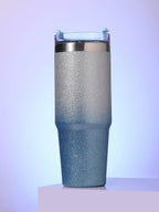The Ombre Glimmer Sipper (890 Ml) - Icy Blue