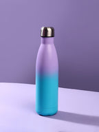 The Ombre Daily Hydration Flask (500 Ml) - Lavender & Azure Blue