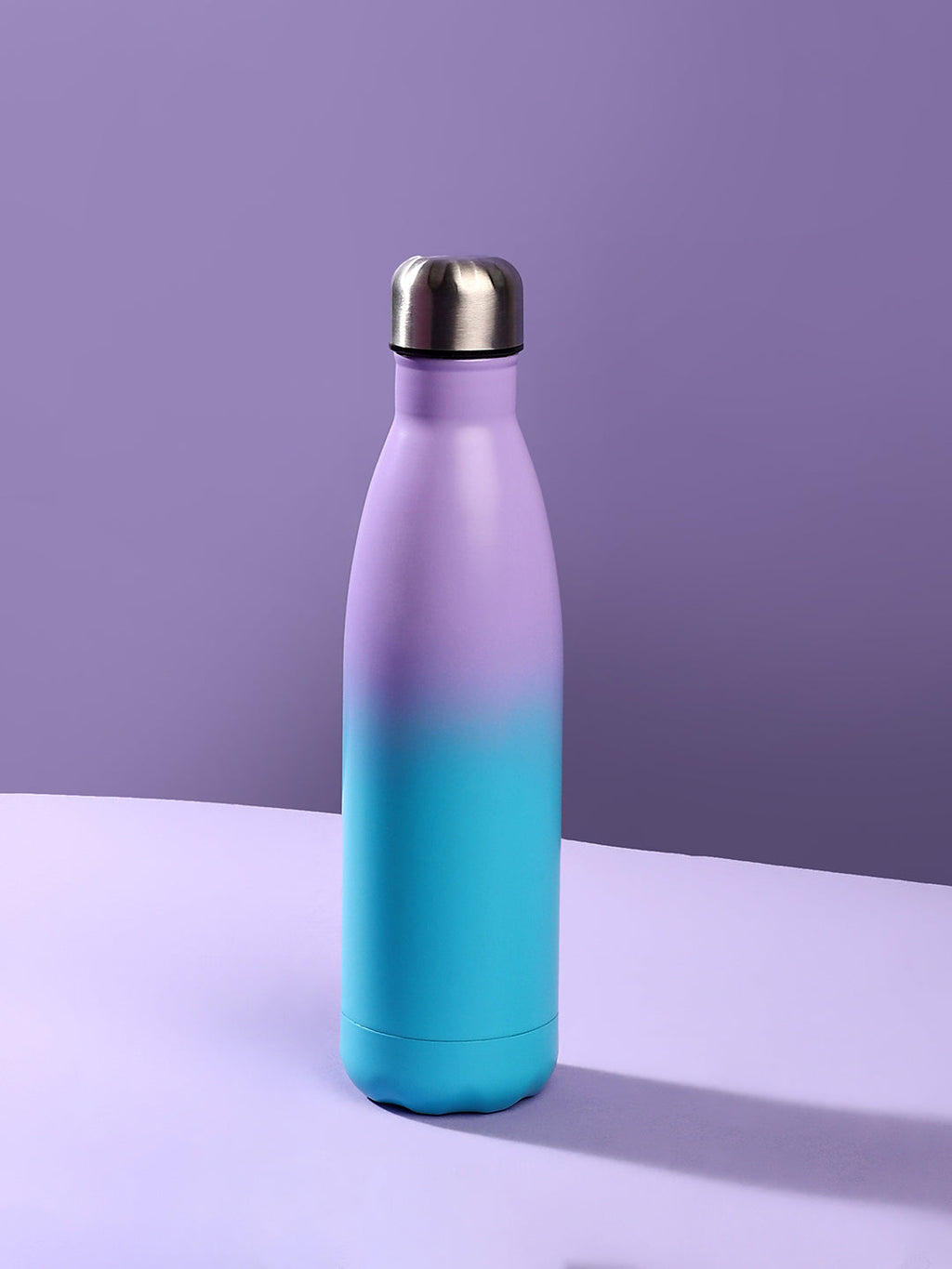 Haute Sauce The Ombre Daily Hydration Flask (500 Ml) - Lavender & Azure Blue