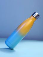 The Ombre Daily Hydration Flask (500 Ml) - Lemon Yellow & Sky Blue