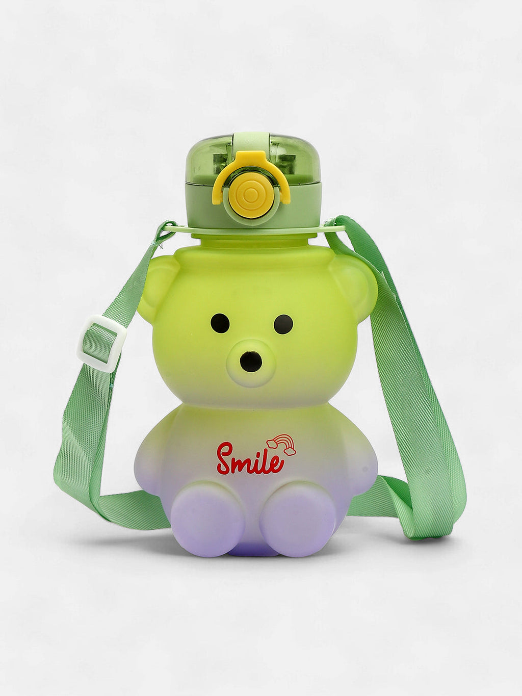 Haute Sauce The Teddy Crossbody Sipper (580 Ml) - Pistachio Green & Lavender
