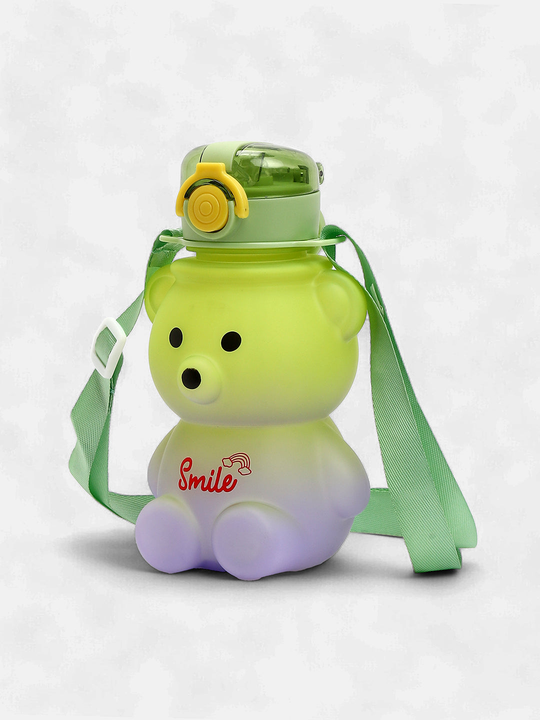 Haute Sauce The Teddy Crossbody Sipper (580 Ml) - Pistachio Green & Lavender
