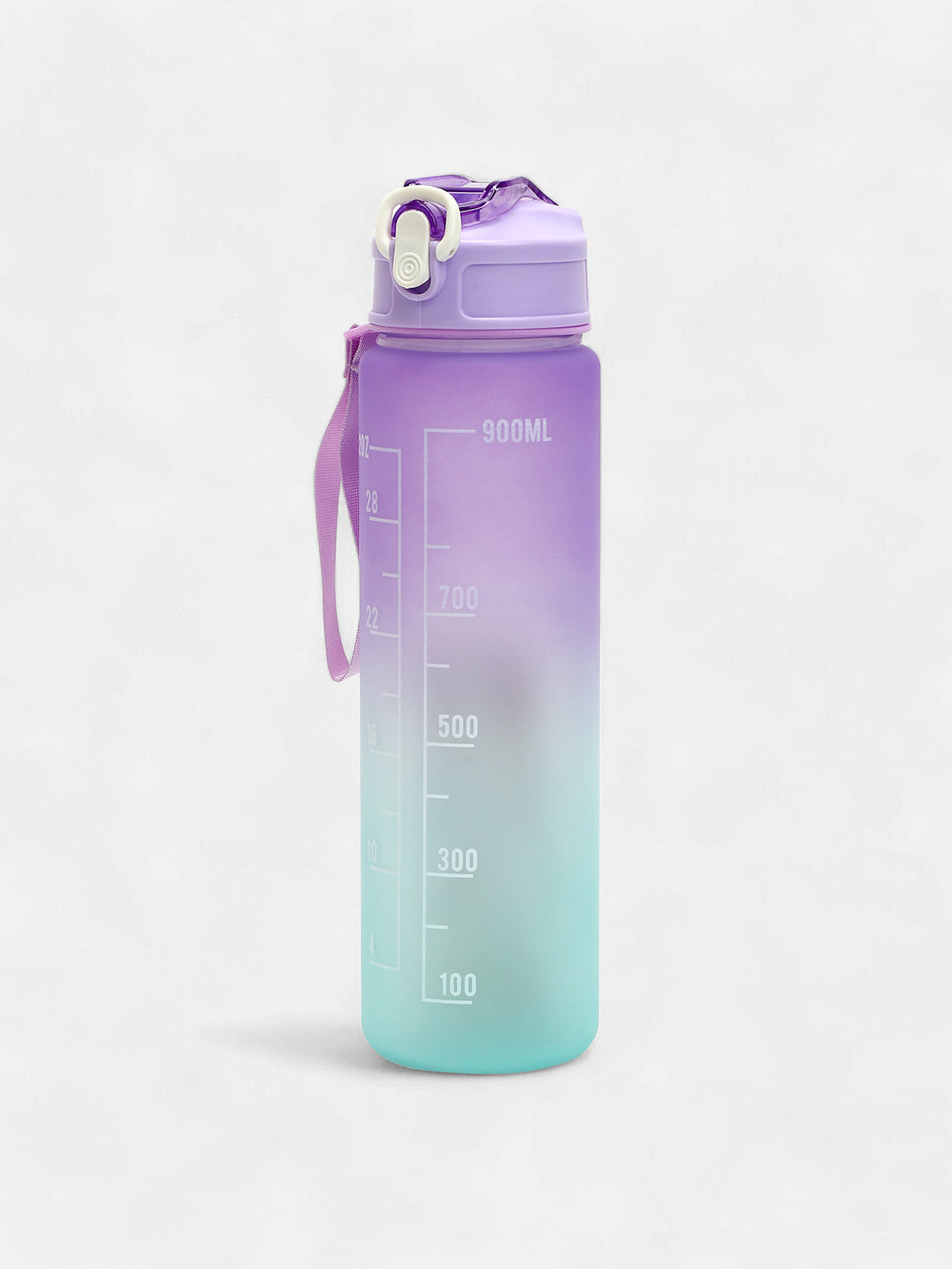 Haute Sauce The Hydration Itinerary Sipper (900 Ml) - Amethyst Purple & Sky Blue