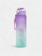 The Hydration Itinerary Sipper (900 Ml) - Amethyst Purple & Sky Blue