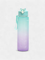 Haute Sauce The Hydration Itinerary Sipper (900 Ml) - Aqua Green & Amethyst Purple