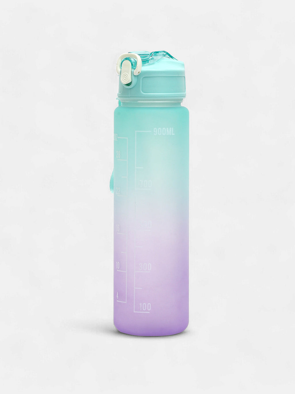 Haute Sauce The Hydration Itinerary Sipper (900 Ml) - Aqua Green & Amethyst Purple