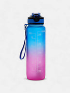 Haute Sauce The Hydration Itinerary Sipper (1000 Ml) - Indigo Blue & Amethyst Purple