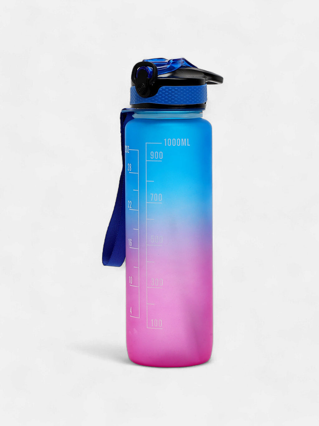 Haute Sauce The Hydration Itinerary Sipper (1000 Ml) - Indigo Blue & Amethyst Purple