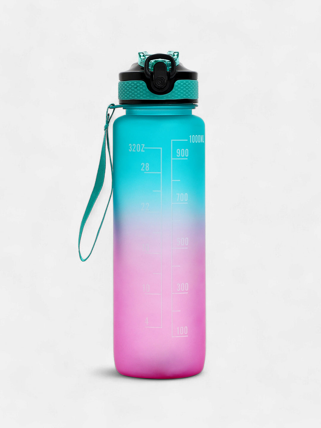 Haute Sauce The Hydration Itinerary Sipper (1000 Ml) - Forest Green & Amethyst Purple