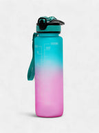 Haute Sauce The Hydration Itinerary Sipper (1000 Ml) - Forest Green & Amethyst Purple