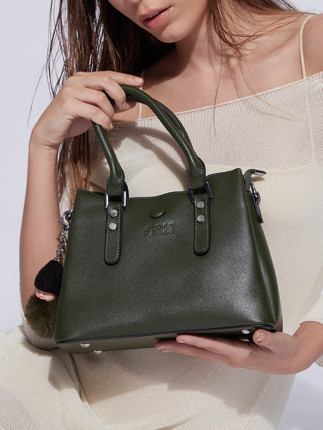 Ebony Elegance Black Handbag