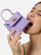 Haute Sauce Ramona Purple Mini Bag