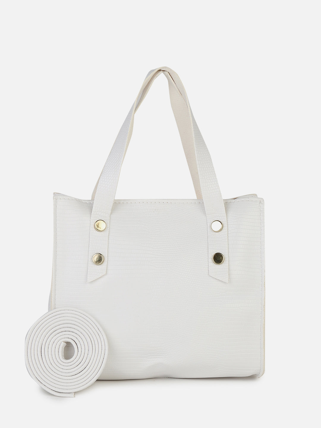 Haute Sauce Naomi White Handbag