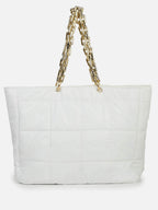 Marshmallow White Tote Bag