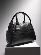 Small Duffle Handbag - Black