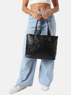 Asymmetrical Everyday Bag - Black