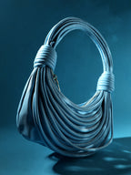 Wire Handbag - Light Blue