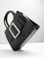 Haute Sauce Buckle Mini Handbag - Black
