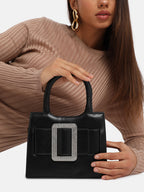 Haute Sauce Buckle Mini Handbag - Black