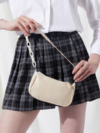 The Diem Shoulder Bag - Ivory White
