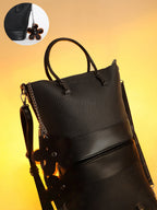 Haute Sauce The Basket Hand Bag - Midnight Black