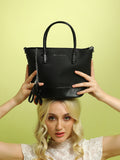 Haute Sauce The Basket Hand Bag - Midnight Black