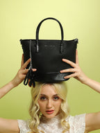 Haute Sauce The Basket Hand Bag - Midnight Black