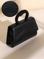 Haute Sauce The Caldera Gloss Hand Bag - Midnight Black