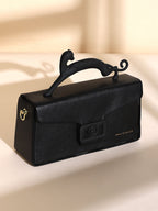 The Jaguar Frost Hand Bag - Midnight Black