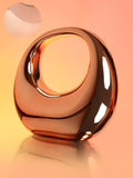 Haute Sauce The Sculptural Hand Bag - Copper Brown