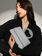 The Caldera Frost Hand Bag - Ash Grey