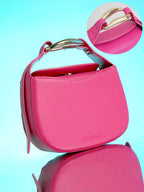 Haute Sauce The Etna Hand Bag - Fushcia Pink