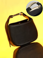 Haute Sauce The Etna Hand Bag - Onyx Black
