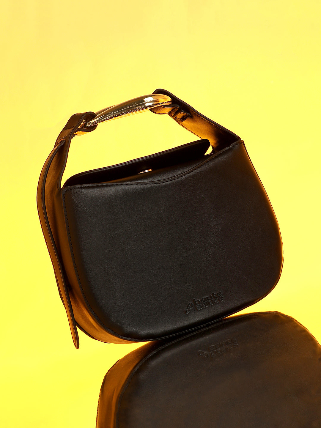Haute Sauce The Etna Hand Bag - Onyx Black