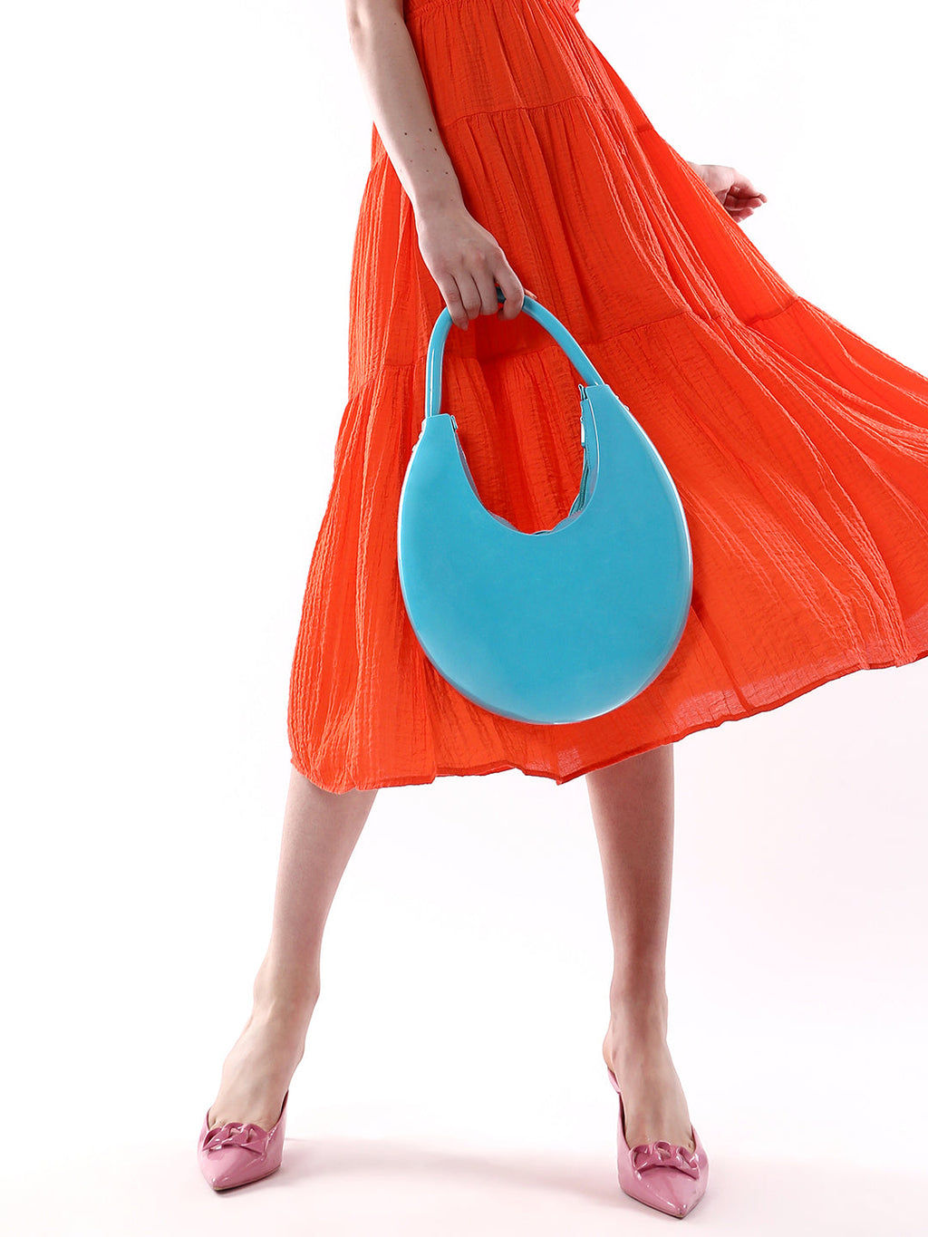 Haute Sauce The Lucida Hobo Bag - Ocean Blue