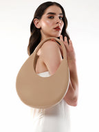 Haute Sauce The Lucida Hobo Bag - Tan Brown