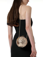 Haute Sauce The Discotheque Clutch Bag - Champayne Gold