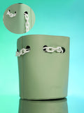Haute Sauce The Block-A-Chain Bucket Bag - Pistachio Green